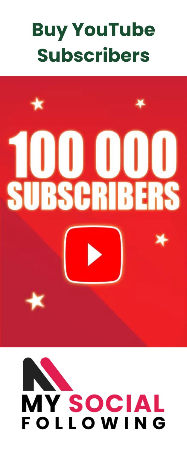 buy youtube subscribers mysocialfollowing.com